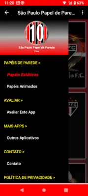 São Paulo Papel de Parede android App screenshot 3